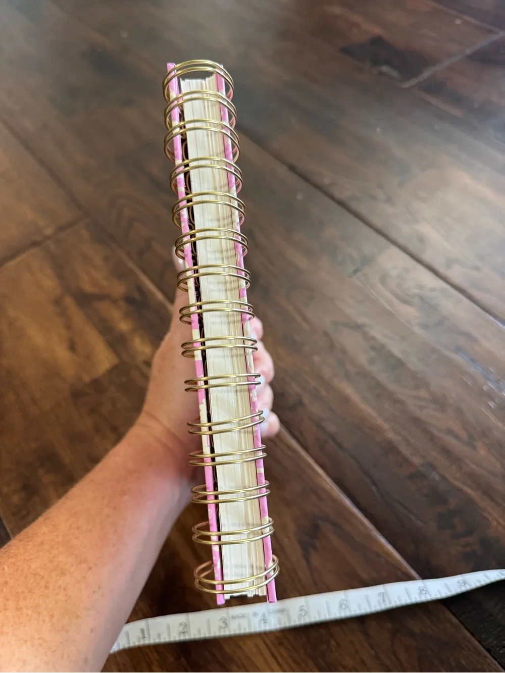 U Style Endless Pastabilities Spiral Meal Planner - Pink & Burgundy